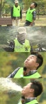 김종민, 인간 고삼차 분수 가동…김승우 얼굴에 명중