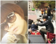 김지영 내조 인증샷, 남성진 촬영장 “삼계탕 쏘기로”