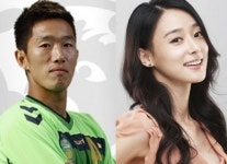 김정우 한혜경 결혼, 네티즌 "축구선수는 미녀를 좋아해"