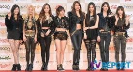 [T포토] 소녀시대 강렬한 포스(가온차트)