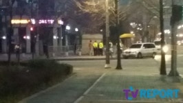 어벤져스2 상암동DMC 촬영, 통제 전부터 진입로 전부 차단