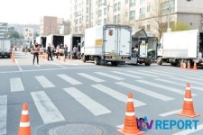 [T포토] 어벤져스2 상암동 DMC 월드컵북로 촬영 시작