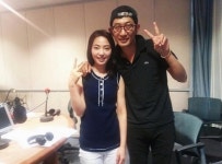 최고의 당구 여신…올드스쿨 김창렬·차유람, 방송 인증샷