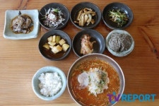[제주맛집] 광어의 두툼한 속살…본동 물회