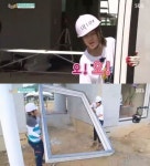 즐거운 가 민아, 무거운 창틀 옮기기도 거뜬