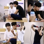 미스터백 신하균 이준, 훈남 父子의 목욕탕 테이트