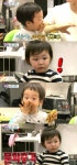 '슈퍼맨이 돌아왔다' 엄지온, 쌍둥이 먹방에 문화충격 '헉'