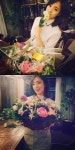 티아라 은정, 싱그러운 일상 힐링되는 꽃꽂이
