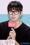 [T포토] 웹툰작가 김재한, 연기보단 대사 한마디 하지 않았다(툰드라쇼)