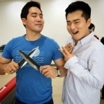 '냉장고' 샘킴·이원일 칼 선물 인증샷…