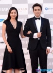 [T포토] 장윤주-오상진 훈훈한 선남선녀~(JIMFF)