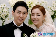 [T포토] 안용준-베니 꼭 닮은 신랑신부!