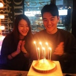 이현이, 남편과 오붓한 생일 파티 "축하해요"