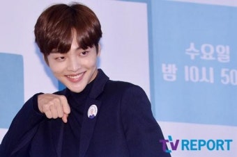 [T포토] 김민재 '애교만점 고양이 포즈'(마리와 나)