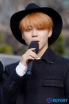 [T포토] 지민 눈길 끄는 헤어컬러