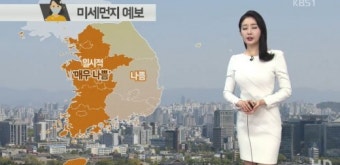 오늘도 미세먼지 나쁨, '황사' 뒤섞여