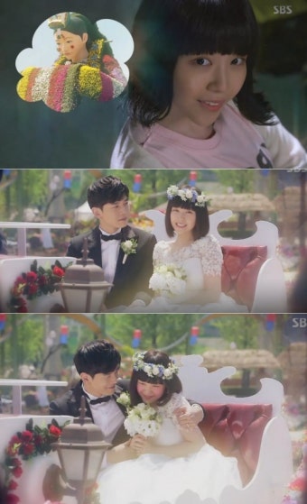 '미녀공심이' 민아, 온주완과 결혼식 상상 '헤벌쭉'