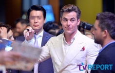 [T포토] 크리스 파인 