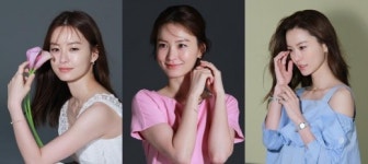 리즈 갱신…정유미 청순x러블리 광고현장 포착