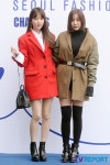 [T포토] 혜미-성아 극과 극 매력 대결