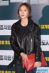 [T포토] 정아 포인트는 레드 컬러!