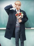 “오늘 졸업했어요”…24K 진홍, 고교 졸업식서 눈물