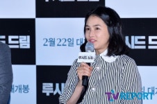 [T포토] 강혜정 "내 연기 아직도 어색해"