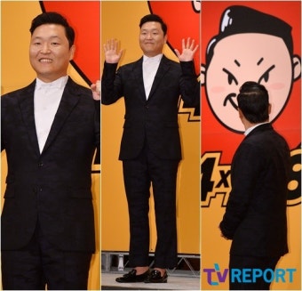 [T포토-Lab] 싸이 '돌아온 국제가수, 유쾌 익살 그대로'