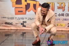[T포토] 최민수 만수르 포즈는 이렇게