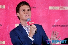 [T포토] 안셀 엘고트 "한국 두번째 방문이에요"