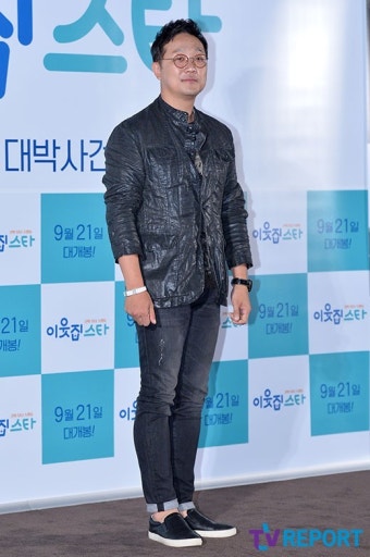 [T포토] 안지환 '슬림한 시사회 패션'