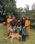 풍성한 한가위~ 윤종신♥전미라, 명화같은 가족사진