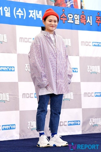 [T포토] 김신영 ''쇼챔'에 이어 '주간아' MC까지'