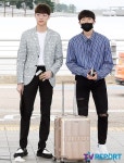 [T포토] 라이관린-김재환 환상의 투샷