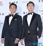 [T포토] 장동건-현빈 