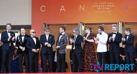 [T포토] 박수받는 