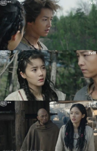 ‘아스달 연대기’ 연맹장 이의성 노리는 송중기에 고보결 ‘황당’