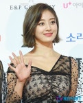 [T포토] 트와이스 지효 초롱초롱 눈망울