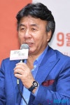 [T포토] 박영규 "김미숙씨가 잘 받아줘 잘 촬영하고 있다"