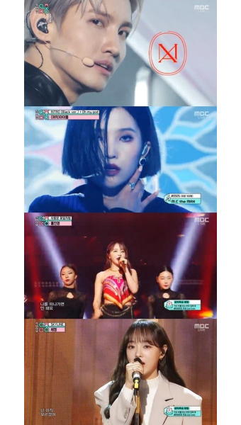 '음악중심' 수호, '사랑하자'로 1위...임영웅X영탁 컬래버 [종합]