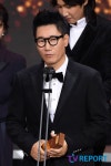[T포토] 지석진 왕코 형님의 소감