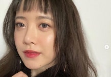 바비인형 아냐?...구혜선, 처피뱅으로 뽐낸 크리스마스 요정美 [리포트:컷]