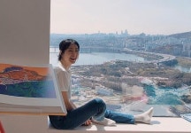 최지우, 감탄 나오는 한강뷰 집 [리포트:컷]