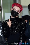 [T포토] 이찬 강렬한 레드 헤어