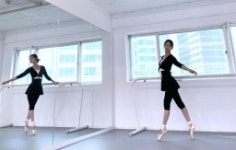 남규리, 토슈즈 신고 뽐낸 수준급 발레 실력 우아한 자태 [리포트:컷]