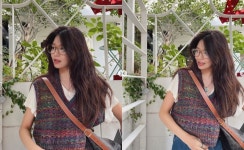 최수영, 안경 패션으로 뽐낸 이지적 매력 ‘미모는 덤’ [리포트:컷]