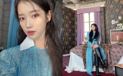아이유, 명품 드레스도 찰떡 소화... 사랑스러운 공주님♥[리포트:컷]