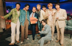 방탄소년단, 美토크쇼 제임스 코든쇼서 매료