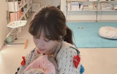 정려원, 아픈 반려묘에 대한 사랑 아프지마 [리포트:컷]