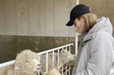 유이, 무한한 동물 사랑...목장에 나타난 러블리 [리포트:컷]